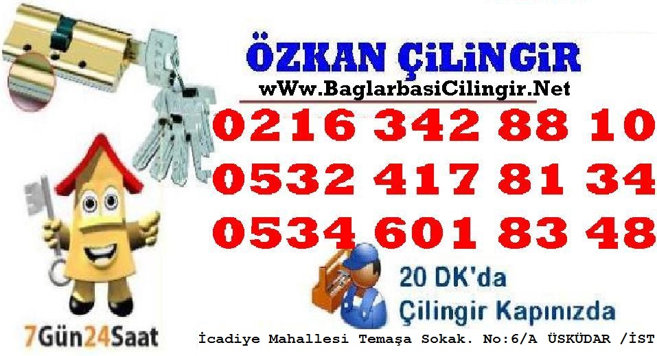 Bağlarbaşı Çilingir - Anahtarcı - 0 532 417 81 34 - Üsküdar Çilingir - Fıstıkağacı Çilingir - Kuzguncuk Çilingir